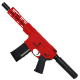AR-15 300 Blackout Pistol Top Cut Custom MLOK 7