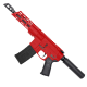 AR15 .300 AAC Blackout Pistol Billet Upper/ Lower 7