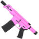 AR15 Micro .300 BLK Pistol Billet Upper/ Lower 5