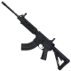 AR 7.62x39 Magpul MOE Style Semi Automatic Rifle 16