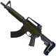 AR-15 A2 Style Semi Auto 7.62x39MM Pistol 10