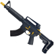AR-15 Two-Tone A2 Style Semi Auto 7.62x39MM Pistol 10
