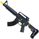 AR-15 Two-Tone A2 Style Semi Auto 7.62x39MM Pistol 10