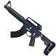 AR-15 Two-Tone A2 Style Semi Auto 7.62x39MM Pistol 10