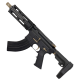 AR 7.62x39 Two-Tone Semi Auto Tactical Pistol 7.5