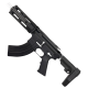 AR 7.62x39 Two-Tone Semi Auto Tactical Pistol 7.5