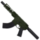 AR-15 7.62x39 Pistol Top Cut Custom MLOK 7