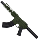 AR-15 7.62x39 Pistol Top Cut Custom MLOK 7