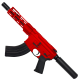 AR-15 7.62x39 Pistol Top Cut Custom MLOK 7
