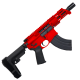 AR15 Micro 7.62x39 Pistol Billet Upper/ Lower 5