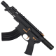 AR15 Two-Tone Micro 7.62x39 Pistol Billet Upper/ Lower 5