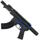 AR15 Two-Tone Micro 7.62x39 Pistol Billet Upper/ Lower 5