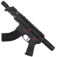 AR15 Two-Tone Micro 7.62x39 Pistol Billet Upper/ Lower 5