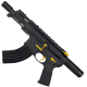 AR15 Two-Tone Micro 7.62x39 Pistol Billet Upper/ Lower 5