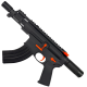 AR15 Two-Tone Micro 7.62x39 Pistol Billet Upper/ Lower 5
