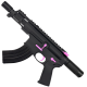 AR15 Two-Tone Micro 7.62x39 Pistol Billet Upper/ Lower 5