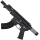 AR15 Two-Tone Micro 7.62x39 Pistol Billet Upper/ Lower 5
