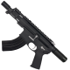 AR15 Two-Tone Micro 7.62x39 Pistol Billet Upper/ Lower 5
