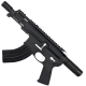 AR15 Two-Tone Micro 7.62x39 Pistol Billet Upper/ Lower 5