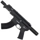 AR15 Two-Tone Micro 7.62x39 Pistol Billet Upper/ Lower 5