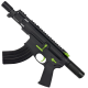 AR15 Two-Tone Micro 7.62x39 Pistol Billet Upper/ Lower 5