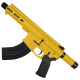 AR47 7.62x39mm Custom Micro Billet Pistol 5