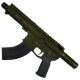 AR47 7.62x39mm Custom Micro Billet Pistol 5