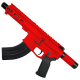 AR47 7.62x39mm Custom Micro Billet Pistol 5