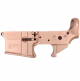 AR-15 Lower Receiver Stripped With ABC Logo / USA Flag Engraved - Rose Gold