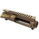 AR-15 Stripped Upper Receiver- Cerakote Burnt Bronze 
