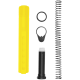 AR-15 6 Position Mil Spec Buffer Tube Kit w/ 3.0 oz Buffer - Lemon Zest