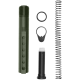 AR-15 6 Position Mil Spec Buffer Tube Kit w/ 3.0 oz Buffer - Olive Drab Green