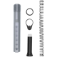 AR-15 6 Position Mil Spec Buffer Tube Kit w/ 3.0 oz Buffer - Sniper Gray