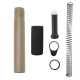 AR-15 Complete Pistol Buffer Tube Kit-FDE