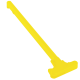 AR-10 .308 Standard Charging Handle Assembly - Lemon Zest