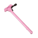 AR-15 Tactical Charging Handle w/ Extended Battle Latch -Pink/Black