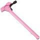 AR-15 Tactical Charging Handle w/ Extended Battle Latch -Pink/Black