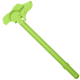 AR-15 Oversized Extended Battle Latch Charging Handle Assembly - Zombie Green