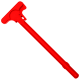 AR-15 Mil Spec Standard Charging Handle Assembly - Red