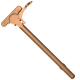 AR-15 Extended X-Latch Charging Handle Assembly - Burnt Bronze