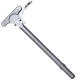 AR-15 Extended X-Latch Charging Handle Assembly - Tungsten Gray