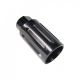 AR15 1/2X28 Aluminum Flash Can Muzzle Diverter- Black