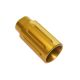 AR15 1/2X28 Aluminum Flash Can Muzzle Diverter- Gold 