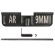 AR 9MM Engraved Ejection Port Dust Cover Assembly 