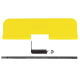AR-15 Dust Cover Complete Assembly - Cerakote Lemon Zest