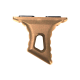 AR15 MLOK Style Mini HandStop - Cerakote Burnt Bronze