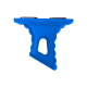AR15 MLOK Style Mini HandStop - Cerakote Flame Blue
