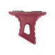 AR15 MLOK Style Mini HandStop - Cerakote Cranberry Frost