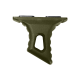 AR15 MLOK Style Mini HandStop - Cerakote Magpul ODG