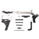 Aftermarket G19 Compact Frame OEM Lower Parts Kit with Aluminum Trigger for Glock® Style Pistol Frame